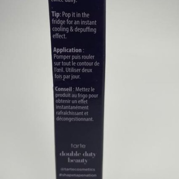 Tarte Shape Tape Eye Cream Undereye Primer & Perfector .33 oz NEW - Picture 4 of 5